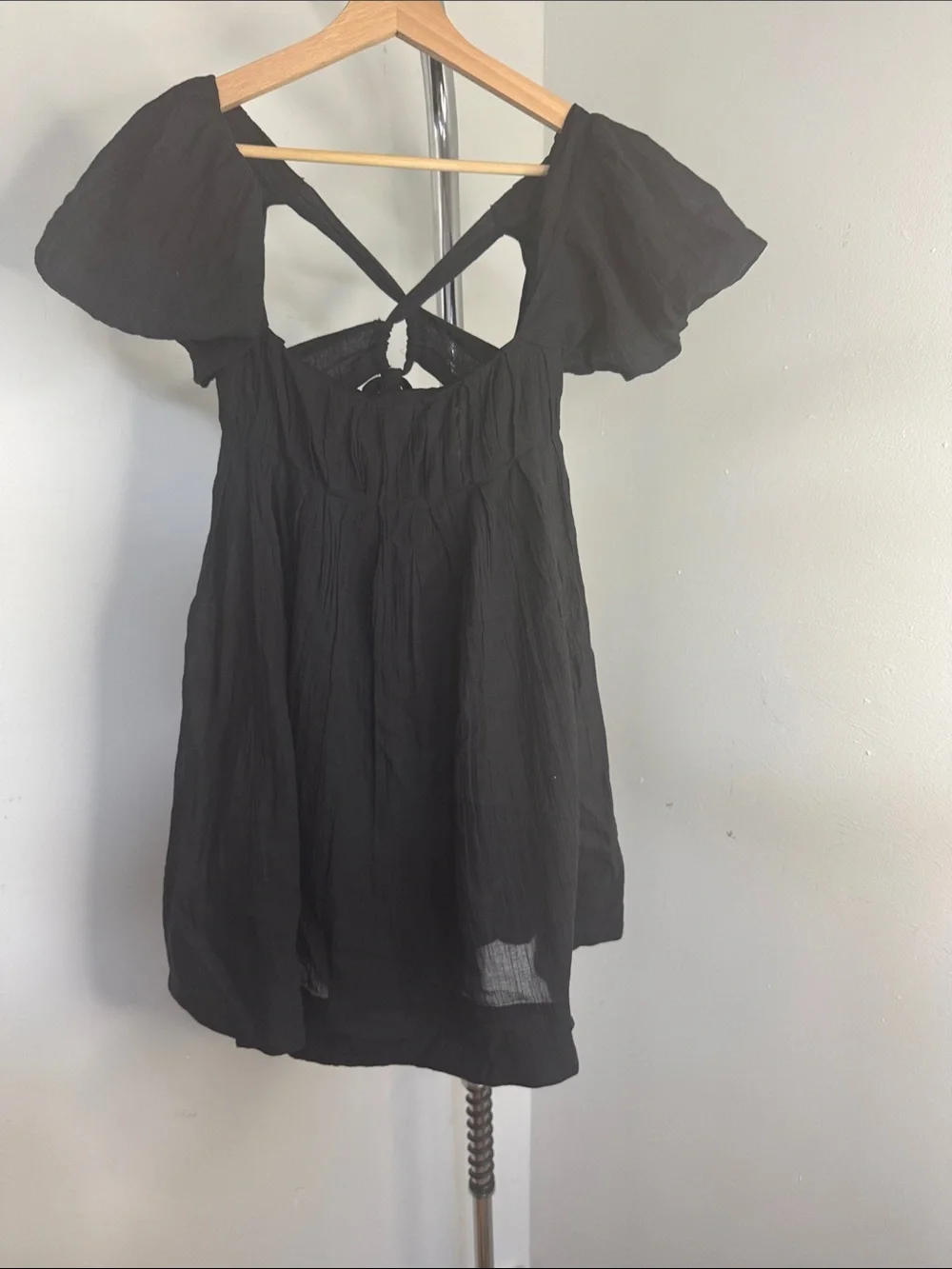 NWT free people marina mini dress Bohemian babydoll style sz XS